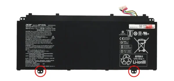 ACER CB5-312T (TOUCH) Battery with Bottom Brackets