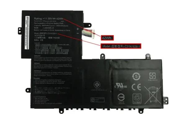 C31N1836-1 laptop battery