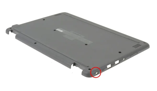 Chromebook Bottom Cover with USB-C Port