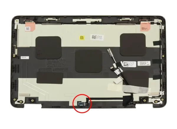 Dell Chromebook 3100 2-in-1 top cover with G sensor board