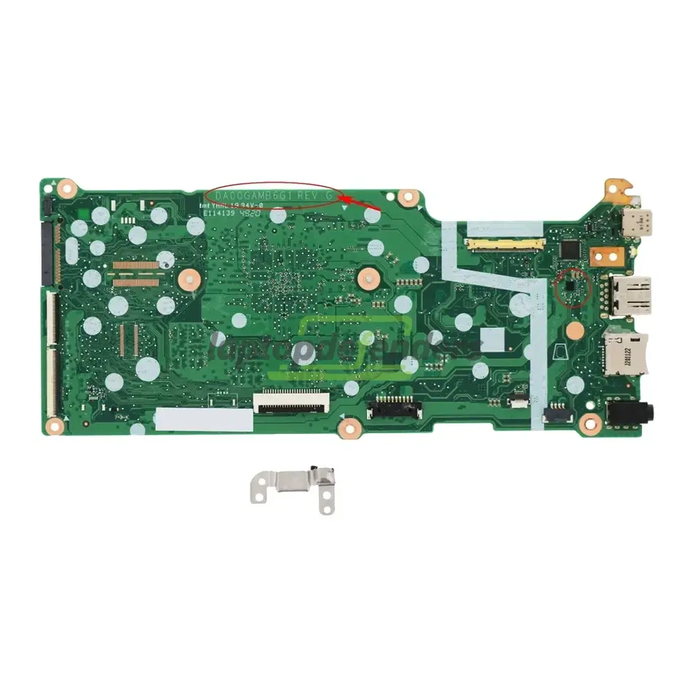 HP Chromebook 11 G8 EE 4GB 32GB Celeron N4020 Motherboard w/BGA Chip REV: G L89778-001